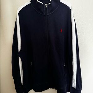 Men's Black and White Casual Button Down Shirt